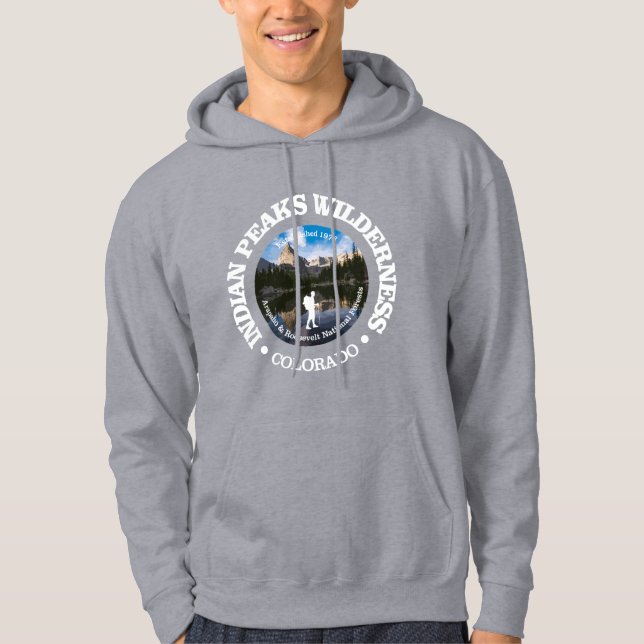 Indian Peaks Wilderness Hoodie (Front)