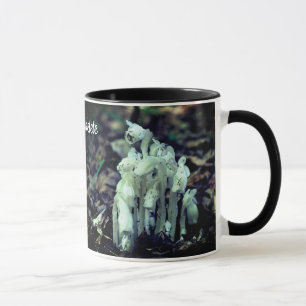 Indian Pipe Wildflowers Nature Personalised Mug