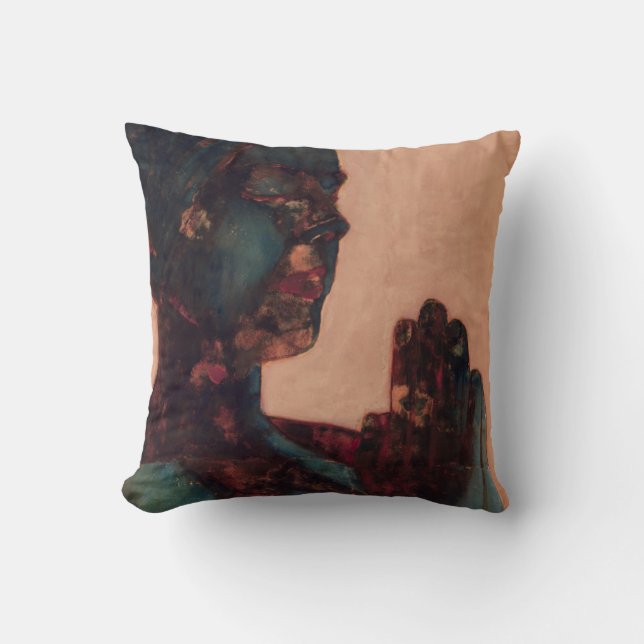 Indian Prayer Cushion (Front)