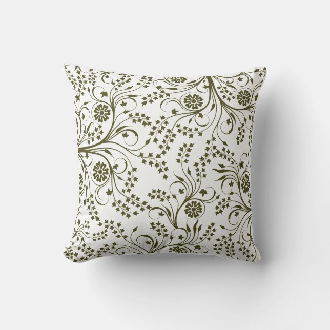 Indian print Pillow sofa cushion  (Front)
