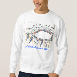 Indian prisoners in camp en-route to Florida, 1875 Sweatshirt