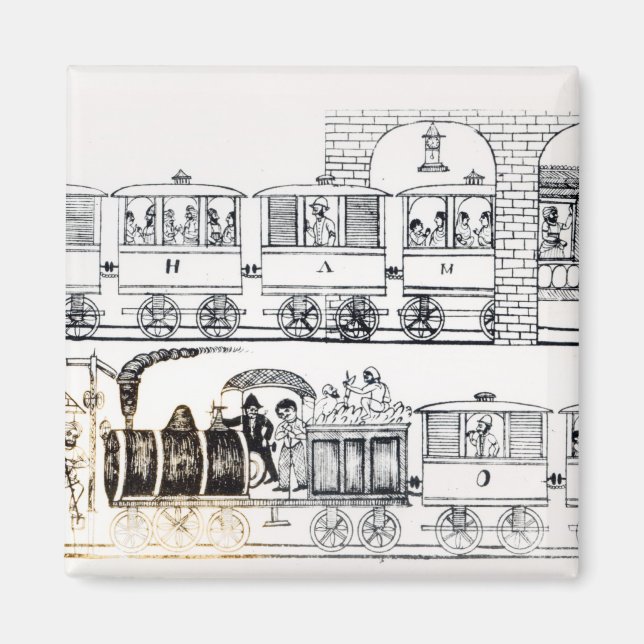 Indian Railway Magnet (Front)