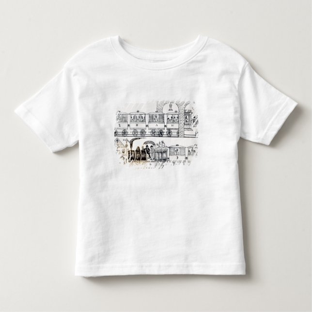 Indian Railway Toddler T-Shirt (Front)