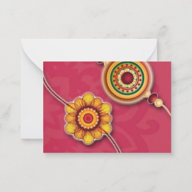 Indian Rakhi Cards (Back)