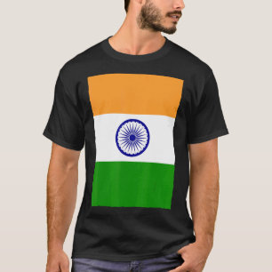 Indian Retro Vintage National Flag India T-Shirt