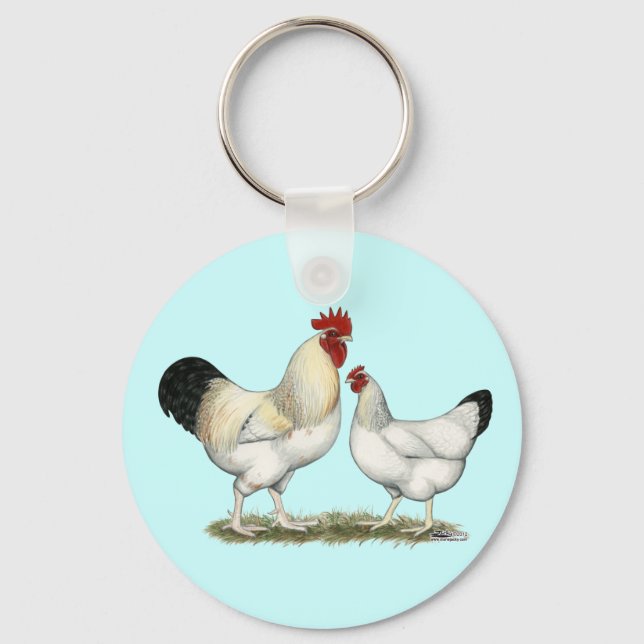 Indian River Chickens Key Ring (Front)