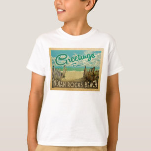 Indian Rocks Beach Vintage Travel T-Shirt