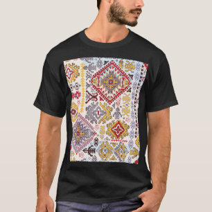 Indian rug, paisley mandala, yoga T-Shirt