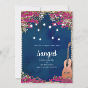 Indian Sangeet invitation & Indian wedding cards