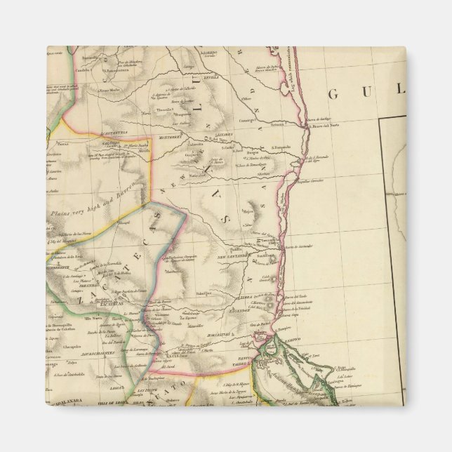 Indian Settlements in Mexico Magnet (Front)