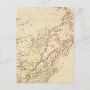 Indian Settlements in North America 2 Postcard
