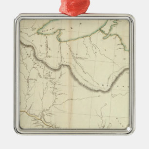 Indian Settlements in North America 4 Metal Ornament