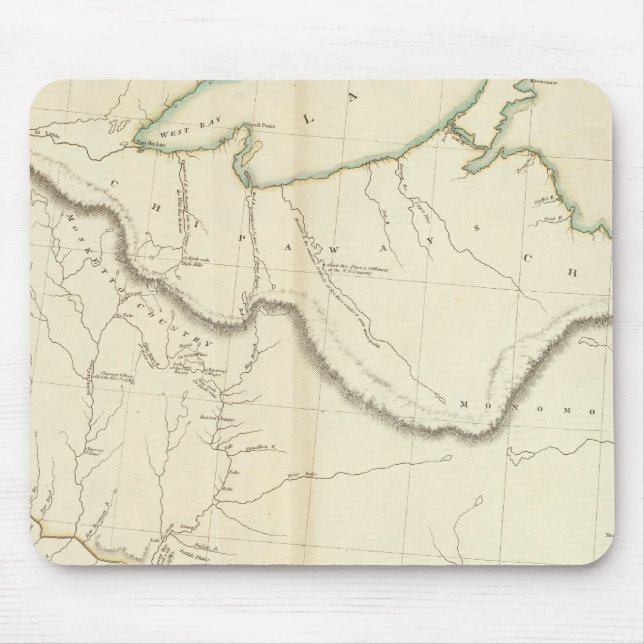 Indian Settlements in North America 4 Mouse Pad (Front)