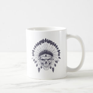 Indian Skull Coffee Mug