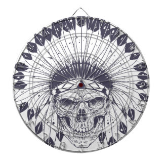 Indian Skull Dartboard