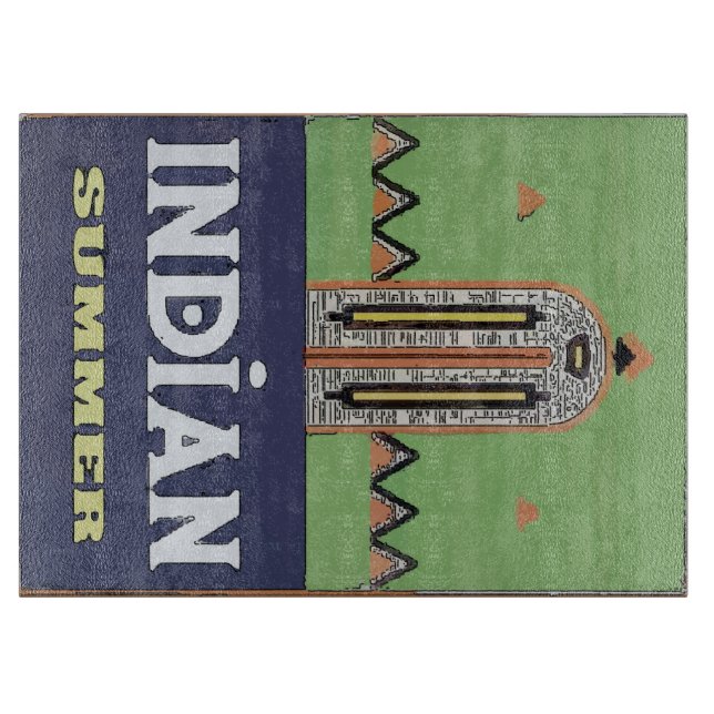 Indian Summer Cutting Board (Front)