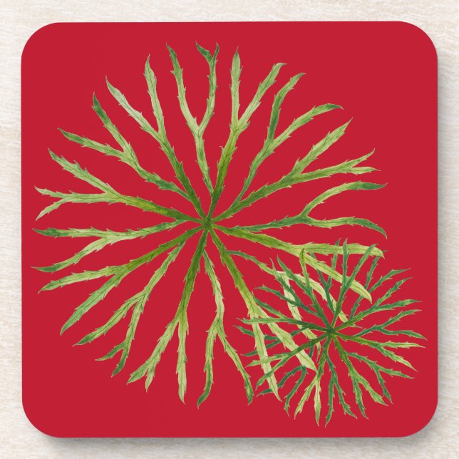 Indian Summer on a Coaster Set (M) (Front)