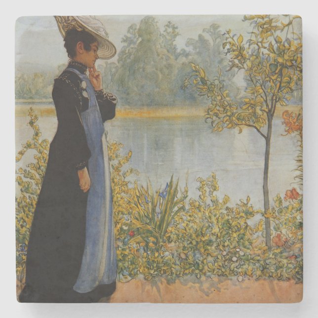 Indian Summer Stone Coaster (Front)