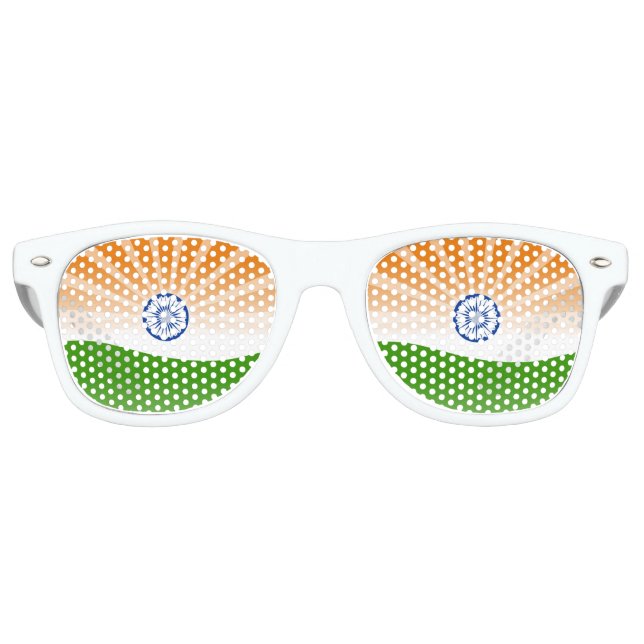 "Indian" sun Retro Sunglasses (Front)