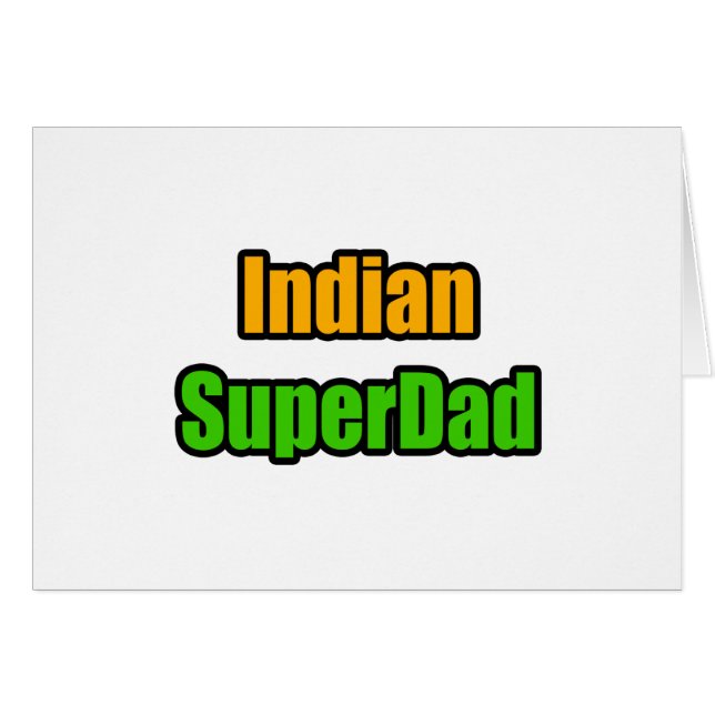 Indian SuperDad (Front Horizontal)
