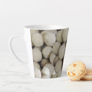 Indian Sweets Wheat Flour Ladoos Sweet Food Latte Mug