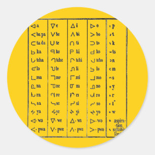 Indian Symbols Sticker