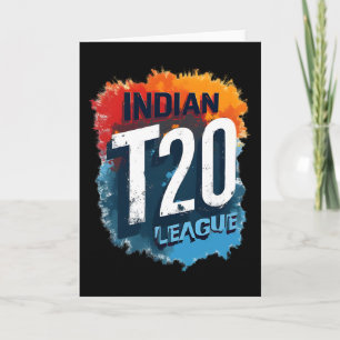 Indian T_20 League 2025 Cricket Design Card