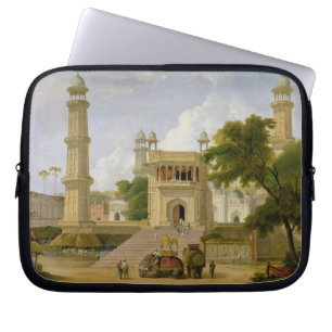 Indian Temple, said to be the Mosque of Abo-ul-Nab Laptop Sleeve