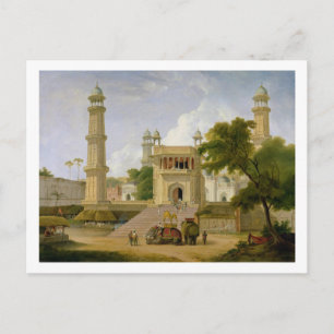 Indian Temple, said to be the Mosque of Abo-ul-Nab Postcard