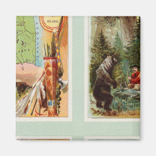 Indian Territory, New Mexico, South Dakota, Texas Magnet