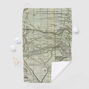 Indian Territory, Northern Texas and New Mexico Golf Towel