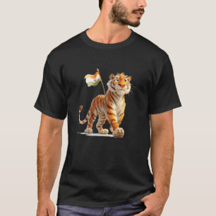Indian Tiger Look for Bengal and Cats Lovers T-Shirt