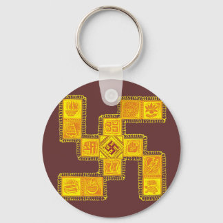 Indian Traditional Swastika Key Ring