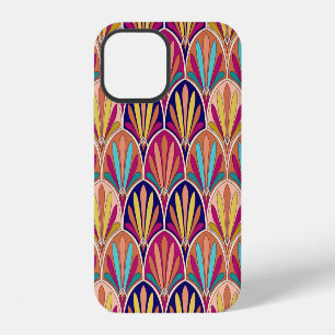 Indian Traditional Textile Illustration iPhone 12 Case