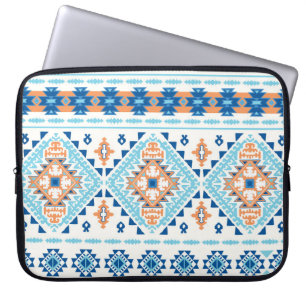 Indian Tribal Rug Ornament Pattern Laptop Sleeve