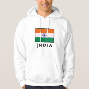 Indian Tricolour Tiranga Flag Hoodie