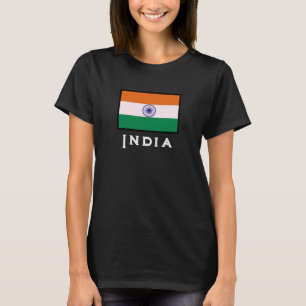 Indian Tricolour Tiranga Flag T-Shirt
