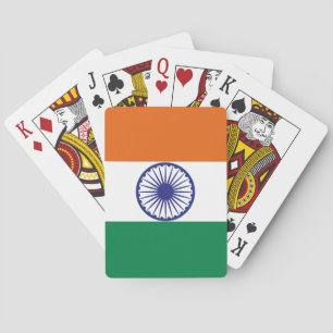 Indian Tricolour Tiranga Playing Cards