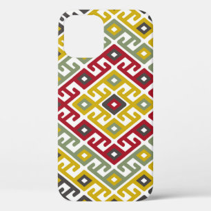 Indian Turkish Geometric: Vintage Background Tile iPhone 12 Case