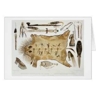 Indian Utensils and Arms, plate 21 from Volume 2 o