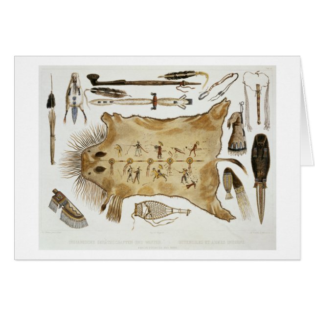 Indian Utensils and Arms, plate 21 from Volume 2 o (Front Horizontal)