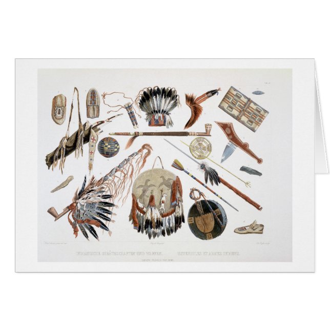 Indian Utensils and Arms, plate 48 from Volume 2 o (Front Horizontal)