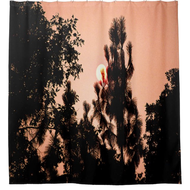 Indian Valley fire.... Shower Curtain (Front)
