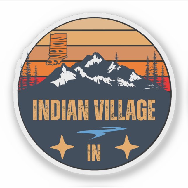 Indian Village, Indiana (Front)