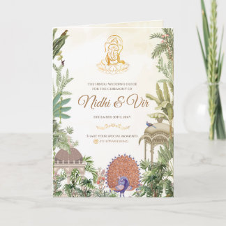 Indian wedding guide & Hindu Ceremony Program