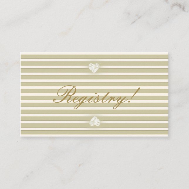 Indian Wedding III - Registry Card (Front)