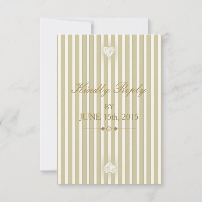 Indian Wedding III - Reply / Response Card (Front)