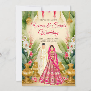 Indian Wedding invitation & Indian wedding card