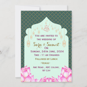 Indian Wedding Invitations 