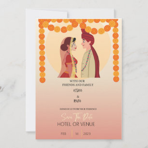 INDIAN WEDDING INVITE BOLLYWOOD